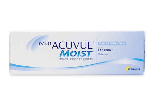 Acuvue Moist for Astigmatism - 30 Lenses