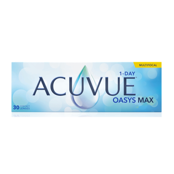  Acuvue Oasys Max 1-Day Multifocal - 30 Lenses