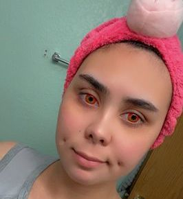 Red Out Party Cosplay Crazy Lenses - 2 Lenses