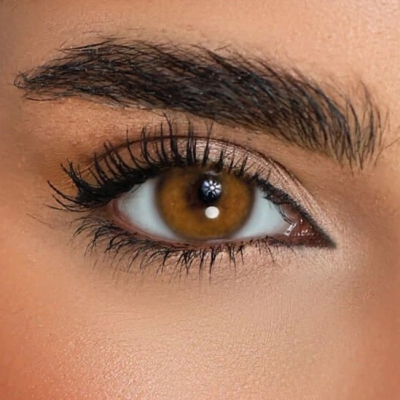 عدسات ديزيو ديب براون - عبوة من عدستين