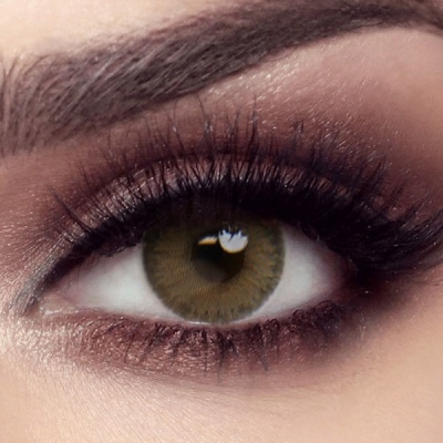 عدسات بيلا ايليت جرين اوليف - عبوة من عدستين