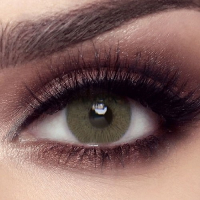 عدسات بيلا ايليت مات اوليف - عبوة من عدستين