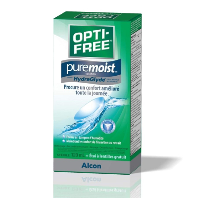 Opti-free Pure Moist Solution 120 ml